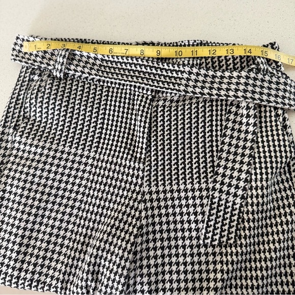 NY&C 7th Avenue Houndstooth Wide Leg Pants Size L - Picture 9 of 15